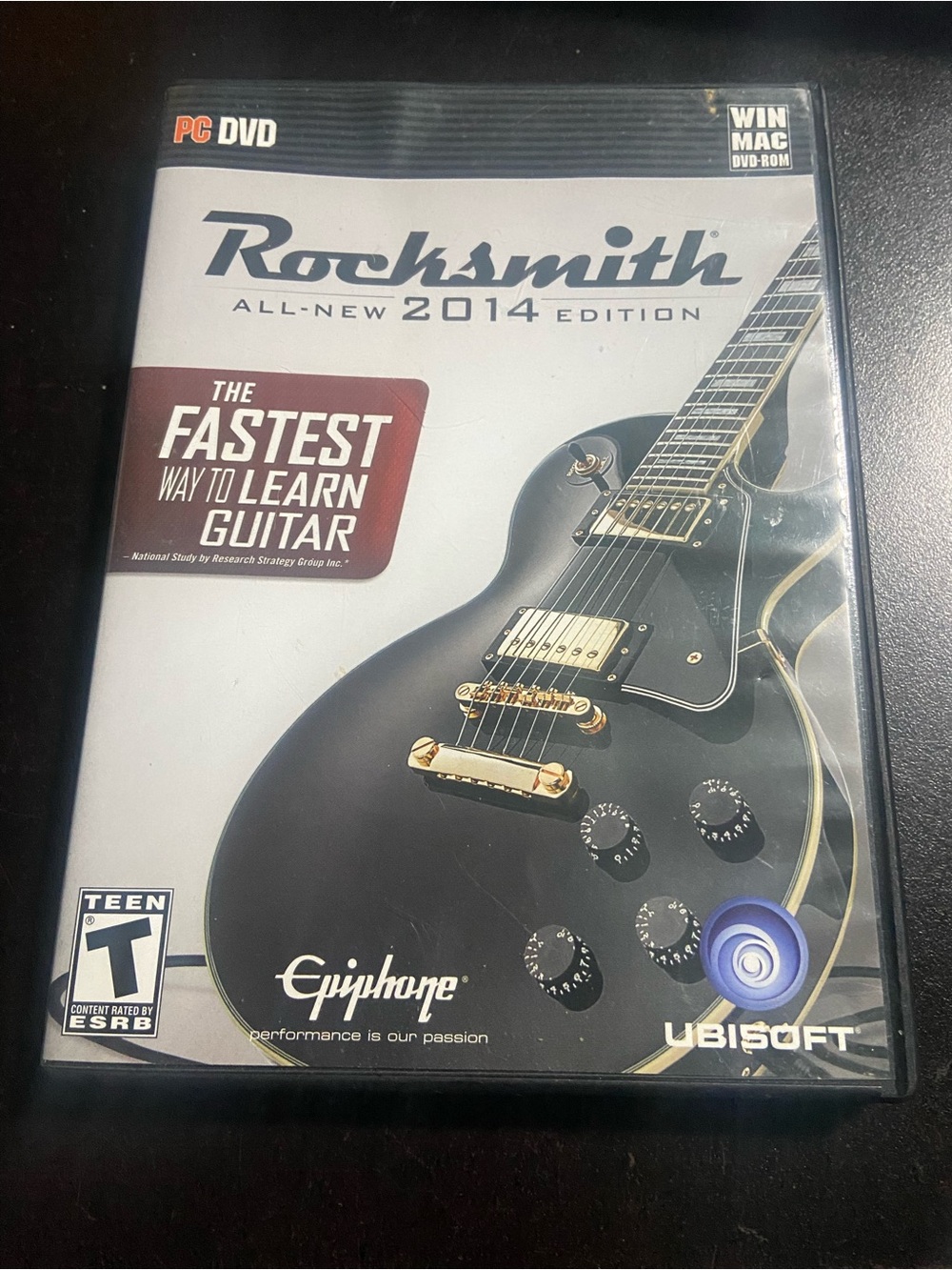 Rocksmith 2014 Edition PC windows disc only  (bx3)